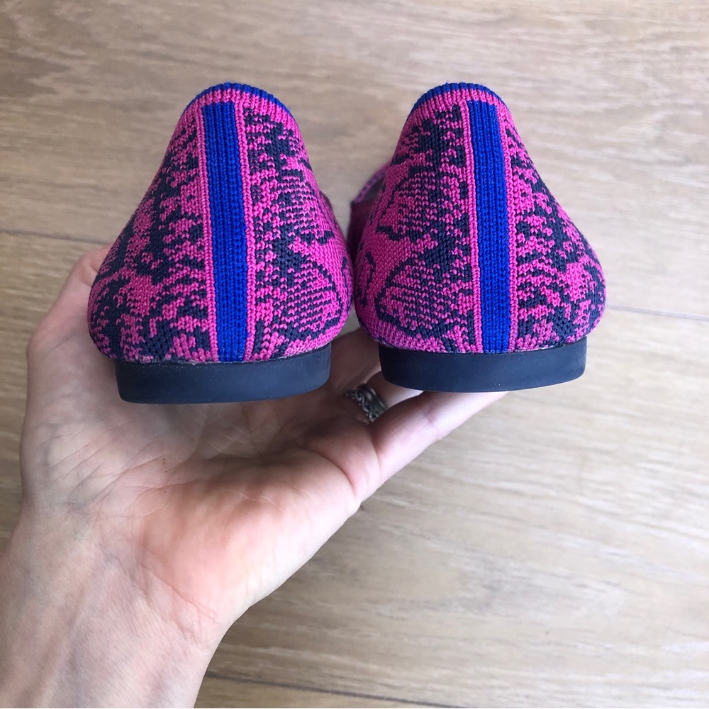 Retired Fuchsia Snake Rothy’s sz 8 - Picture 4 of 5